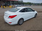 2016 Hyundai Accent Se White vin: KMHCT4AE8GU016211