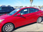 2016 Hyundai Accent Se Red vin: KMHCT4AE8GU059673