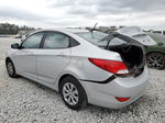 2016 Hyundai Accent Se Silver vin: KMHCT4AE8GU075887