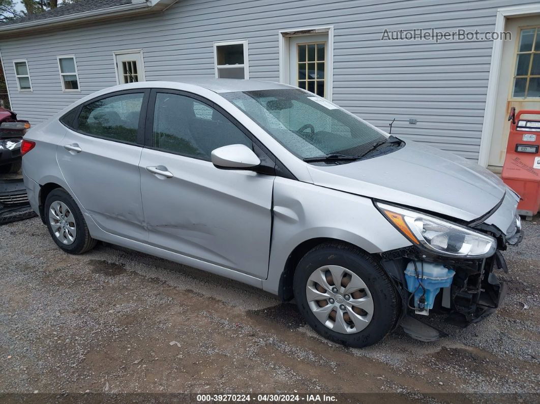 2016 Hyundai Accent Se Silver vin: KMHCT4AE8GU082788