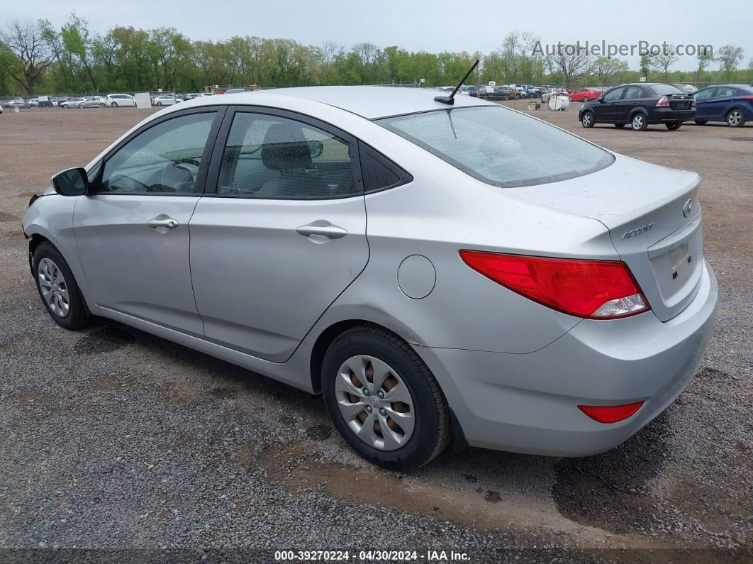 2016 Hyundai Accent Se Silver vin: KMHCT4AE8GU082788