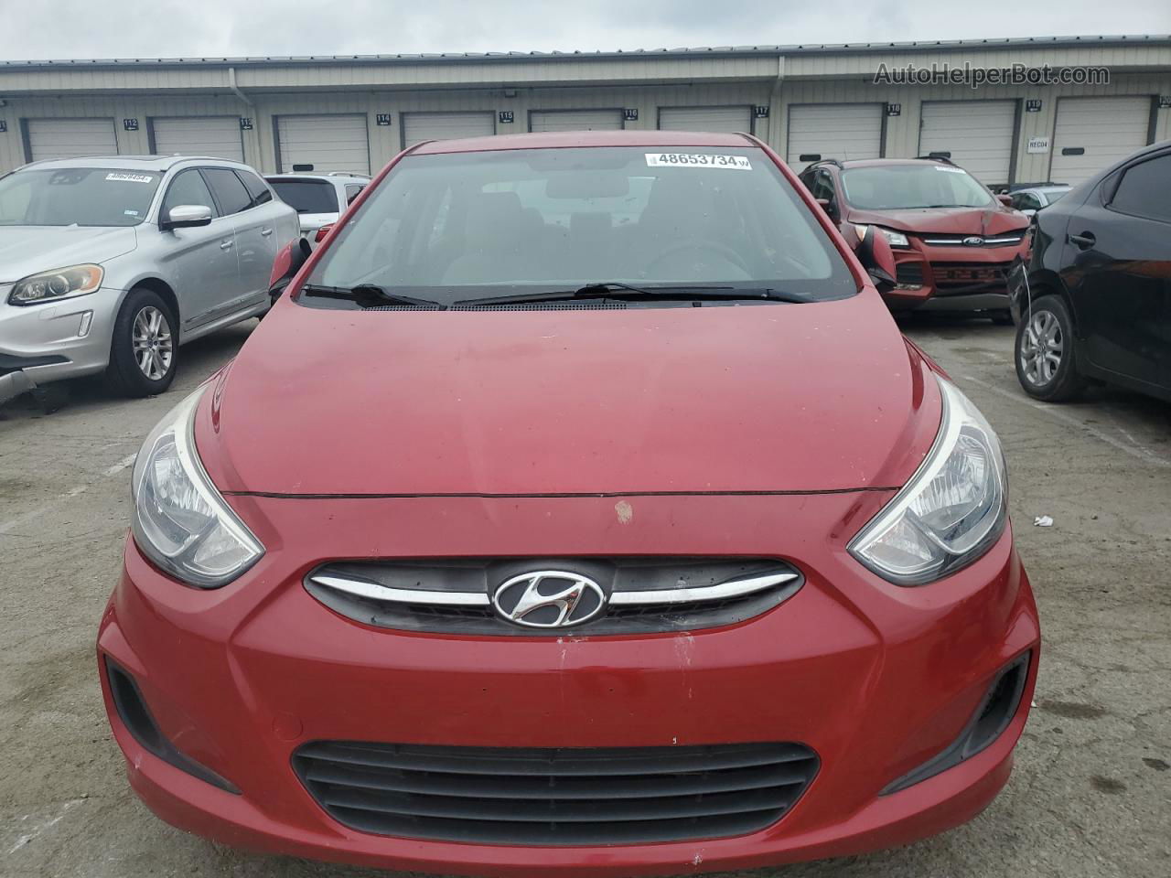 2016 Hyundai Accent Se Red vin: KMHCT4AE8GU091510