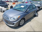 2016 Hyundai Accent Se Gray vin: KMHCT4AE8GU164035