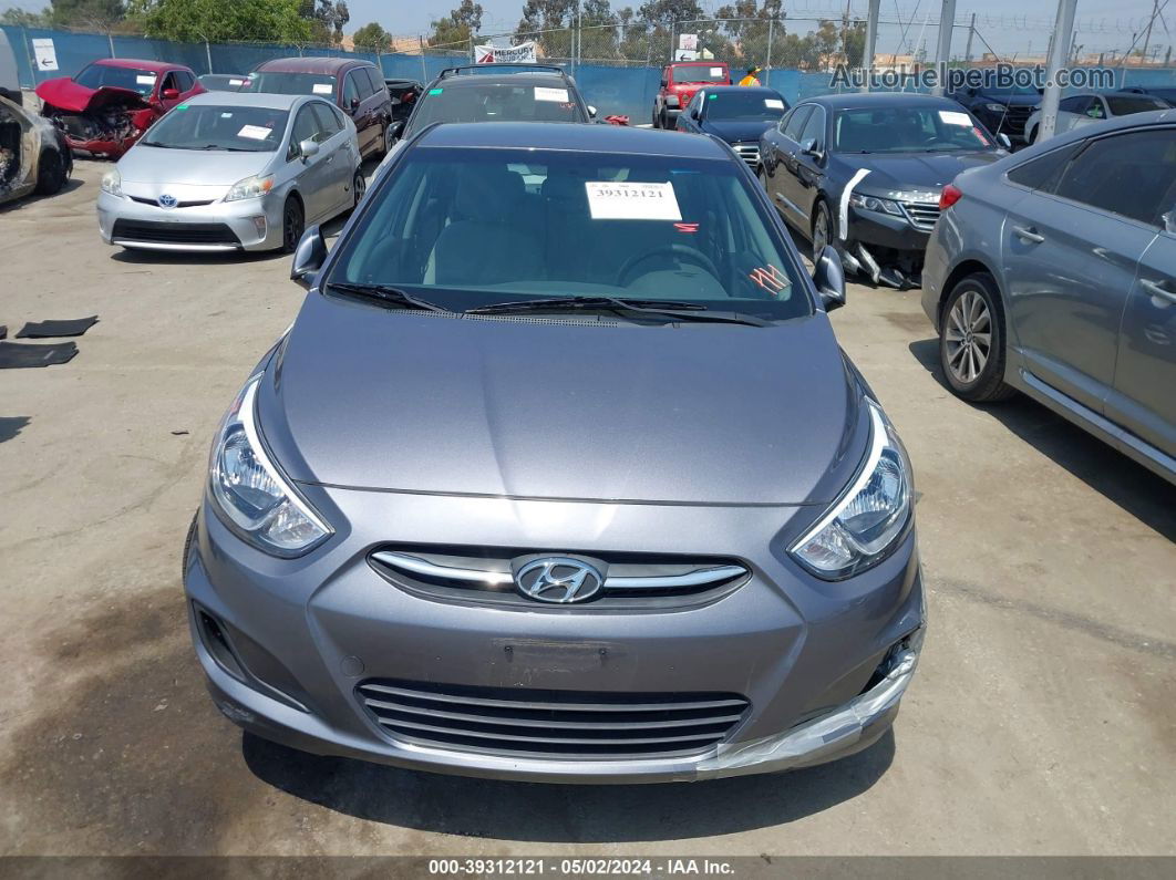 2016 Hyundai Accent Se Gray vin: KMHCT4AE8GU164035