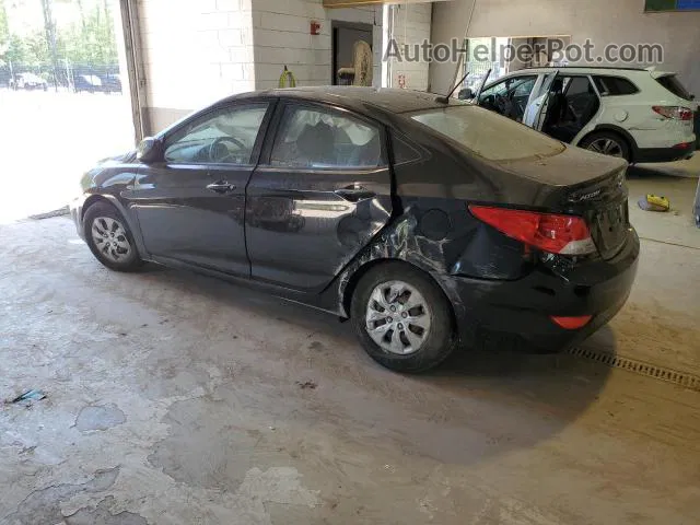 2016 Hyundai Accent Se Черный vin: KMHCT4AE8GU946349