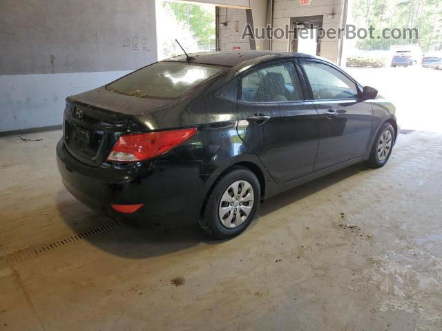 2016 Hyundai Accent Se Черный vin: KMHCT4AE8GU946349