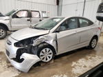 2016 Hyundai Accent Se Silver vin: KMHCT4AE8GU955116