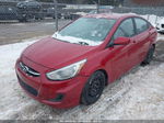 2016 Hyundai Accent Se Red vin: KMHCT4AE8GU956539