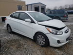 2016 Hyundai Accent Se White vin: KMHCT4AE8GU963619