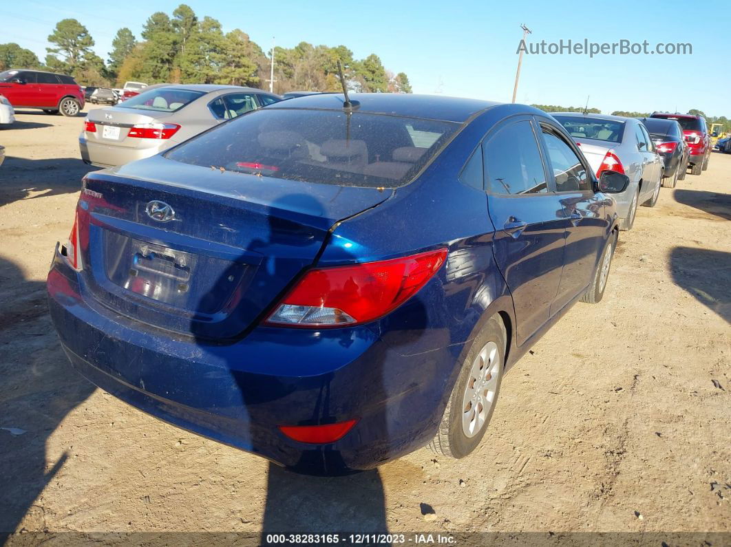 2016 Hyundai Accent Se Blue vin: KMHCT4AE8GU998886