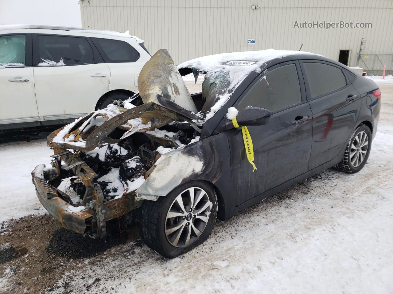 2017 Hyundai Accent Se Black vin: KMHCT4AE8HU218290