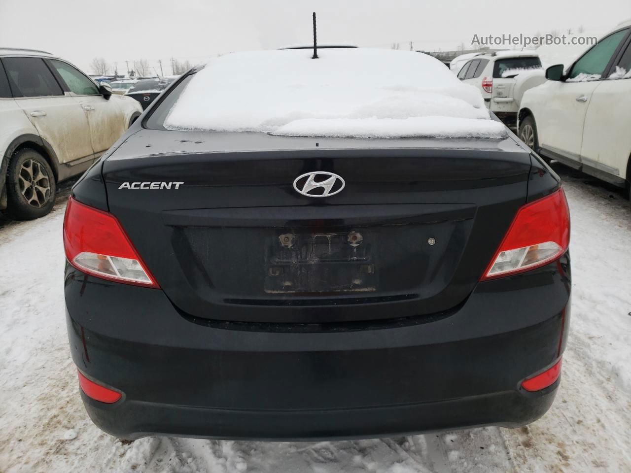 2017 Hyundai Accent Se Black vin: KMHCT4AE8HU218290