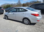 2017 Hyundai Accent Se Silver vin: KMHCT4AE8HU236871