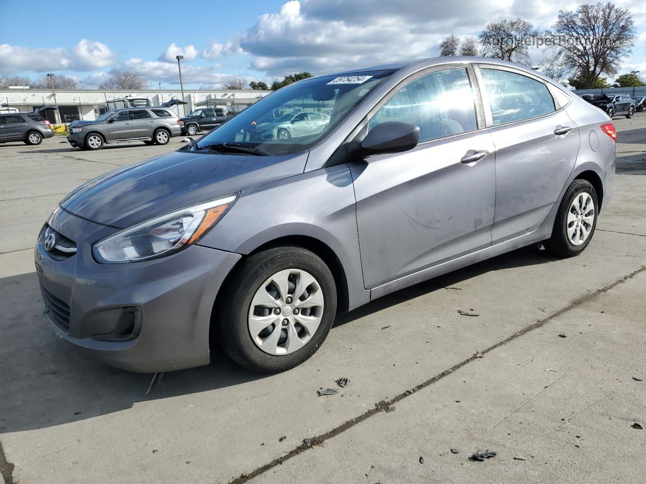 2017 Hyundai Accent Se Silver vin: KMHCT4AE8HU299825