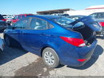 2017 Hyundai Accent Se Blue vin: KMHCT4AE8HU319233