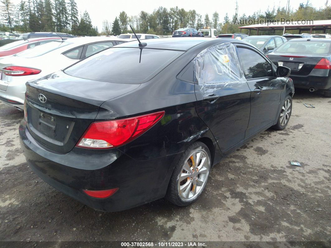 2017 Hyundai Accent Value Edition Black vin: KMHCT4AE8HU352720