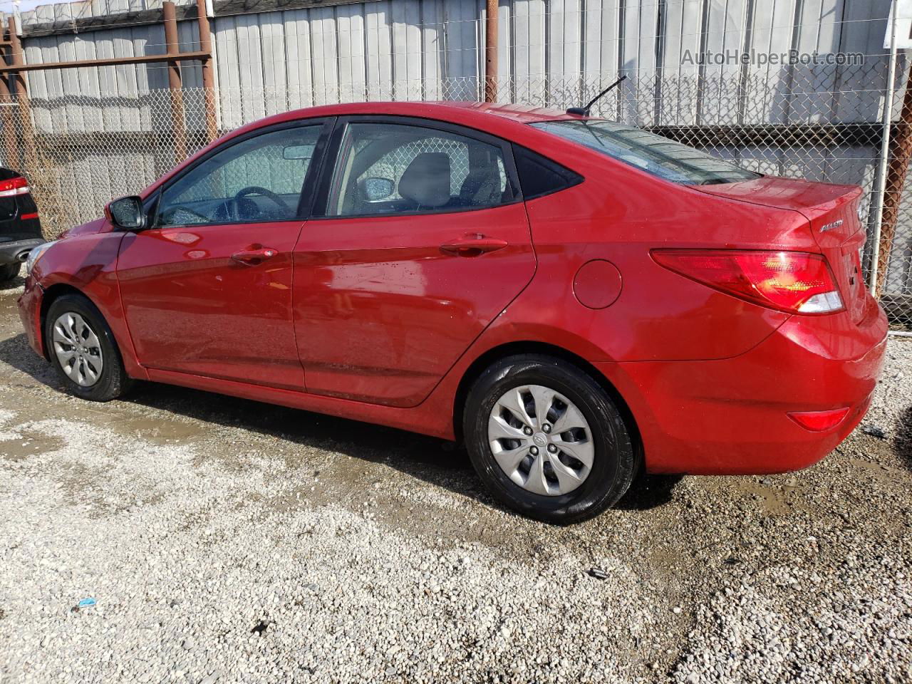 2017 Hyundai Accent Se Red vin: KMHCT4AE8HU360221