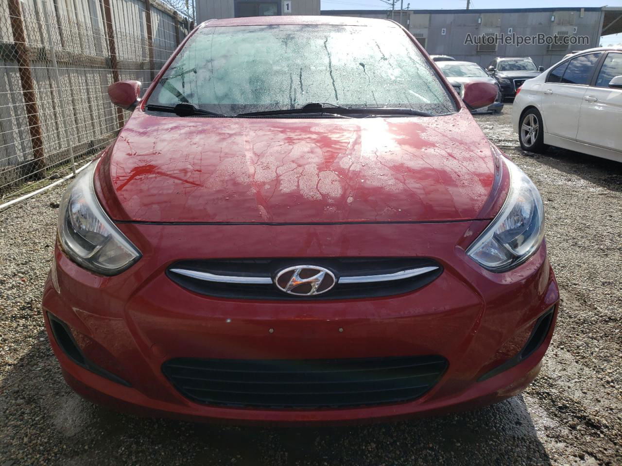 2017 Hyundai Accent Se Red vin: KMHCT4AE8HU360221