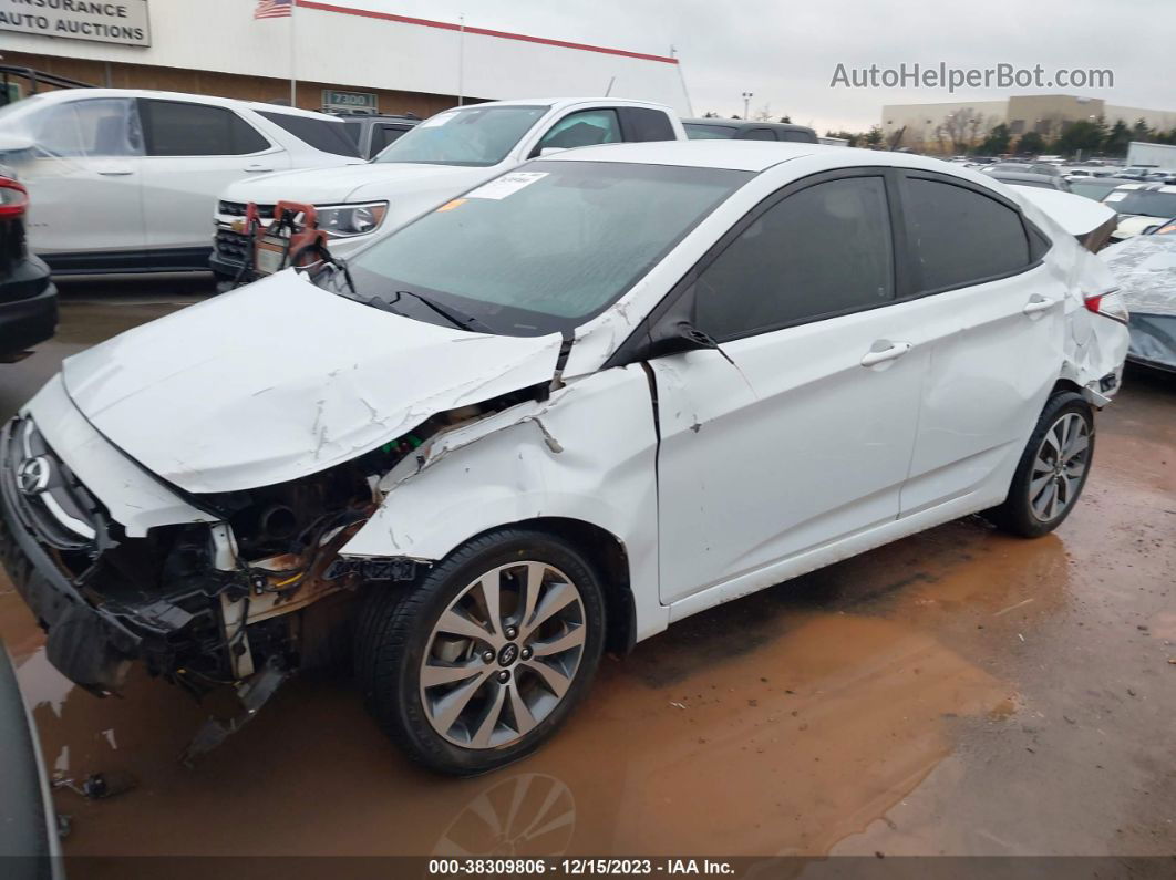 2017 Hyundai Accent Value Edition White vin: KMHCT4AE8HU365340