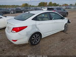 2017 Hyundai Accent Value Edition White vin: KMHCT4AE8HU371252