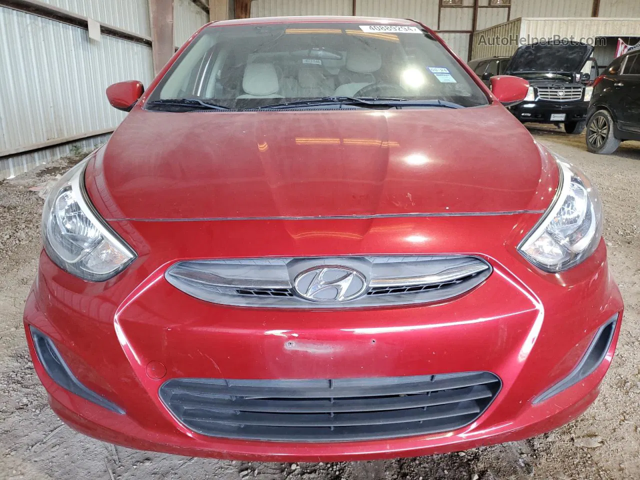 2017 Hyundai Accent Se Red vin: KMHCT4AE8HU388312