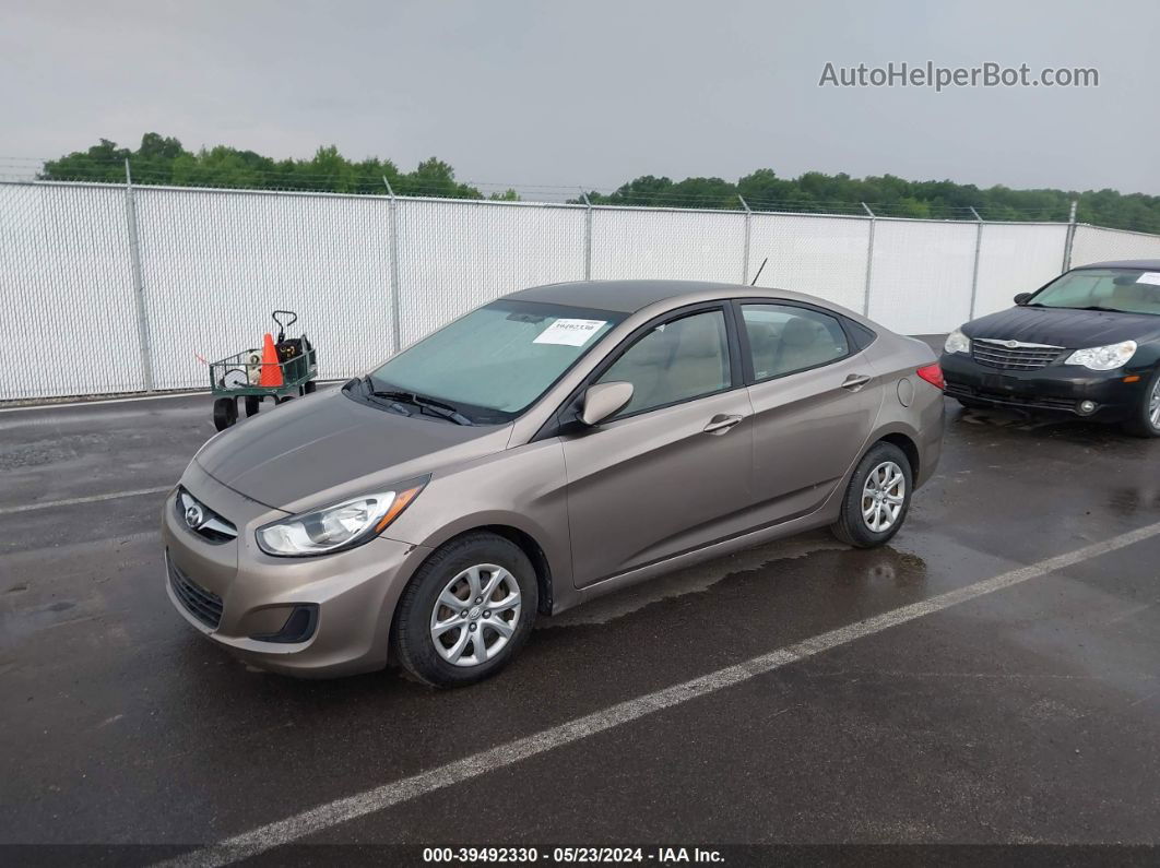 2013 Hyundai Accent Gls Tan vin: KMHCT4AE9DU318571