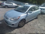 2013 Hyundai Accent Gls Light Blue vin: KMHCT4AE9DU481379