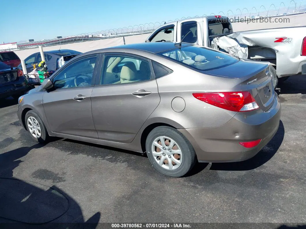 2013 Hyundai Accent Gls Gold vin: KMHCT4AE9DU521055