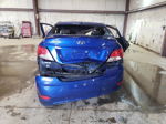 2014 Hyundai Accent Gls Blue vin: KMHCT4AE9EU597618