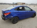 2014 Hyundai Accent Gls Blue vin: KMHCT4AE9EU642377