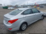 2014 Hyundai Accent Gls Silver vin: KMHCT4AE9EU651144