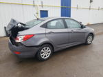 2014 Hyundai Accent Gls Gray vin: KMHCT4AE9EU672902