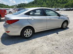 2014 Hyundai Accent Gls Silver vin: KMHCT4AE9EU675041