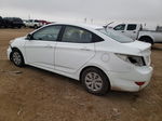 2015 Hyundai Accent Gls White vin: KMHCT4AE9FU794791