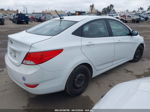 2015 Hyundai Accent Gls White vin: KMHCT4AE9FU834562