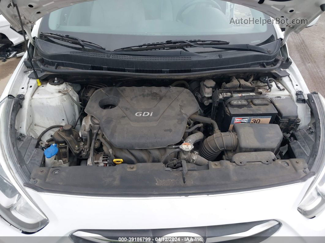 2015 Hyundai Accent Gls Белый vin: KMHCT4AE9FU834562