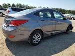 2015 Hyundai Accent Gls Silver vin: KMHCT4AE9FU860885