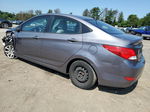 2015 Hyundai Accent Gls Silver vin: KMHCT4AE9FU860885