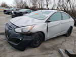 2015 Hyundai Accent Gls Silver vin: KMHCT4AE9FU875824