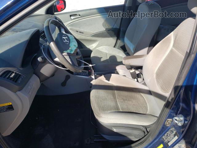 2015 Hyundai Accent Gls Blue vin: KMHCT4AE9FU884555