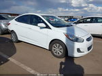 2015 Hyundai Accent Gls White vin: KMHCT4AE9FU927727