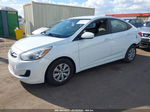 2015 Hyundai Accent Gls White vin: KMHCT4AE9FU927727