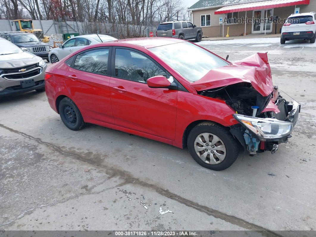 2015 Hyundai Accent Gls Red vin: KMHCT4AE9FU930403