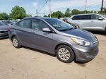 2016 Hyundai Accent Se Silver vin: KMHCT4AE9GU028996