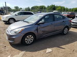 2016 Hyundai Accent Se Silver vin: KMHCT4AE9GU028996