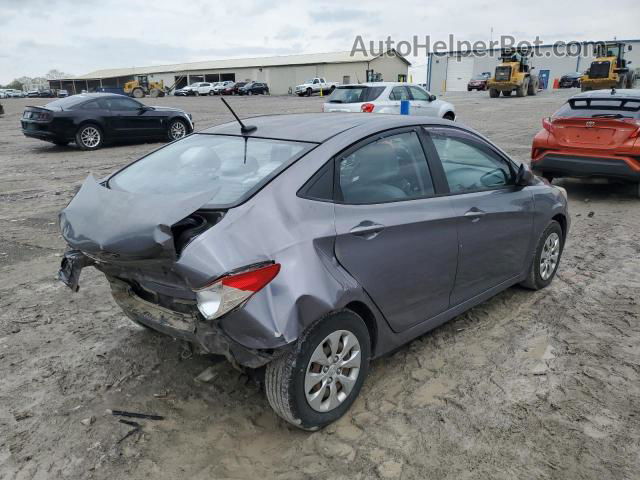 2016 Hyundai Accent Se Gray vin: KMHCT4AE9GU077261