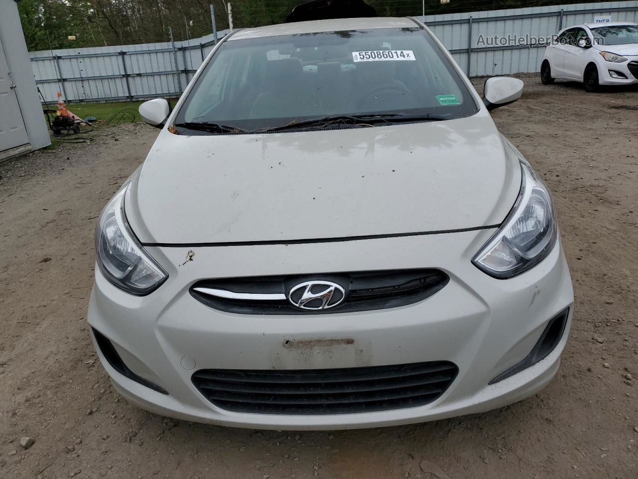 2016 Hyundai Accent Se Кремовый vin: KMHCT4AE9GU089734