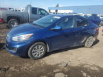 2016 Hyundai Accent Se Синий vin: KMHCT4AE9GU094626