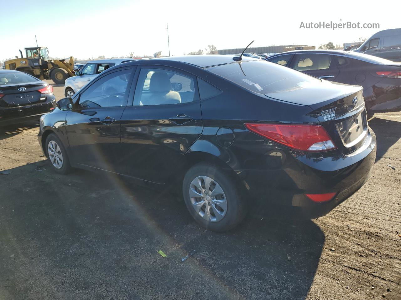 2016 Hyundai Accent Se Black vin: KMHCT4AE9GU123042