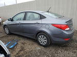 2016 Hyundai Accent Se Gray vin: KMHCT4AE9GU124188